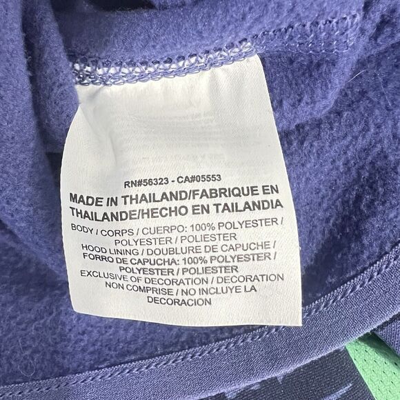 Nike Hoodie Womens Large Purple Center Swoosh Dri Fit Pullover Sweatshirt Sz.M - Picture 10 of 12